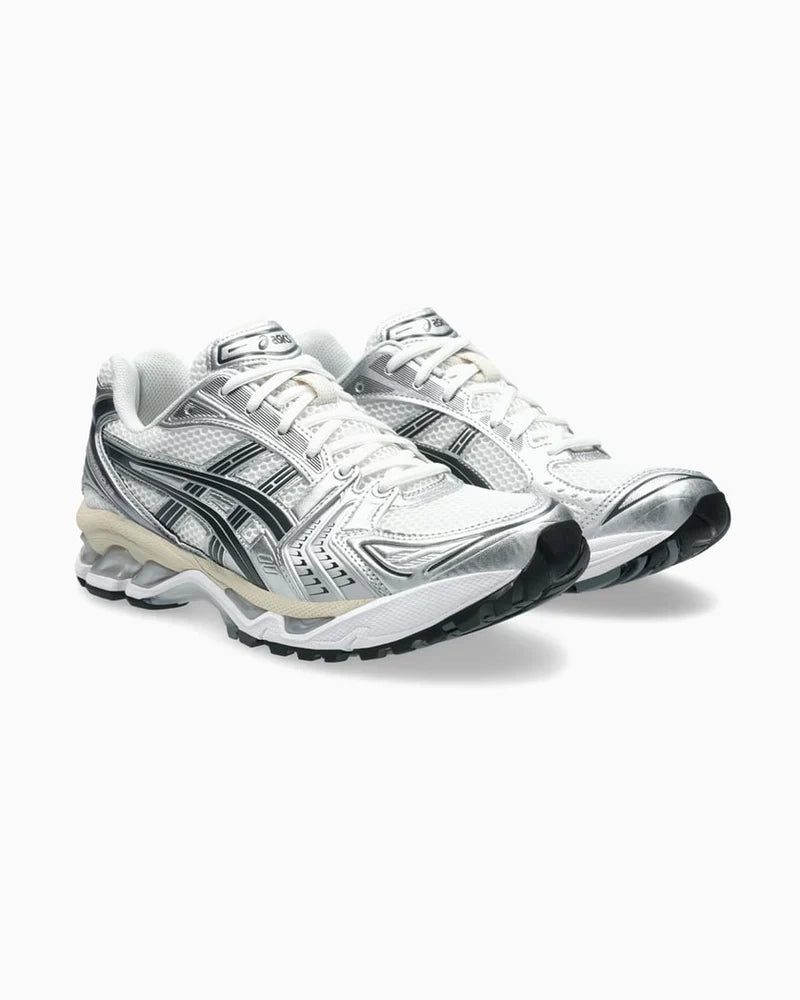 Gel-Kayano 14 Weiß Graphite Grau.