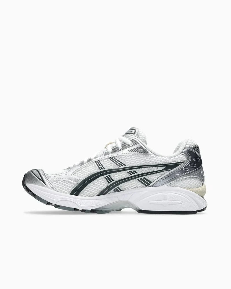 Gel-Kayano 14 Weiß Graphite Grau.