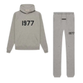 Fear of God Essentials 1977 Dark Oatmeal Komplettset