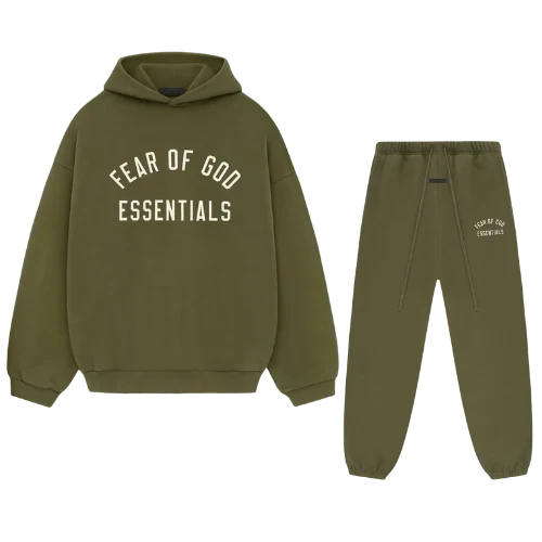 Fear of God Essentials FW24 Military Komplettset