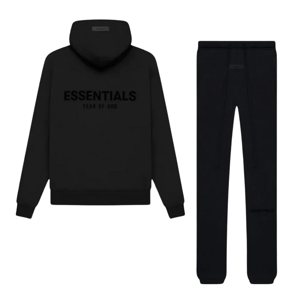 Fear of God Essentials Limo Schwarz Komplettset