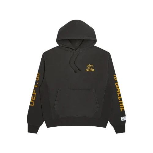 Gallery Dept. Dépt. De La Galerie Hoodie Schwarz