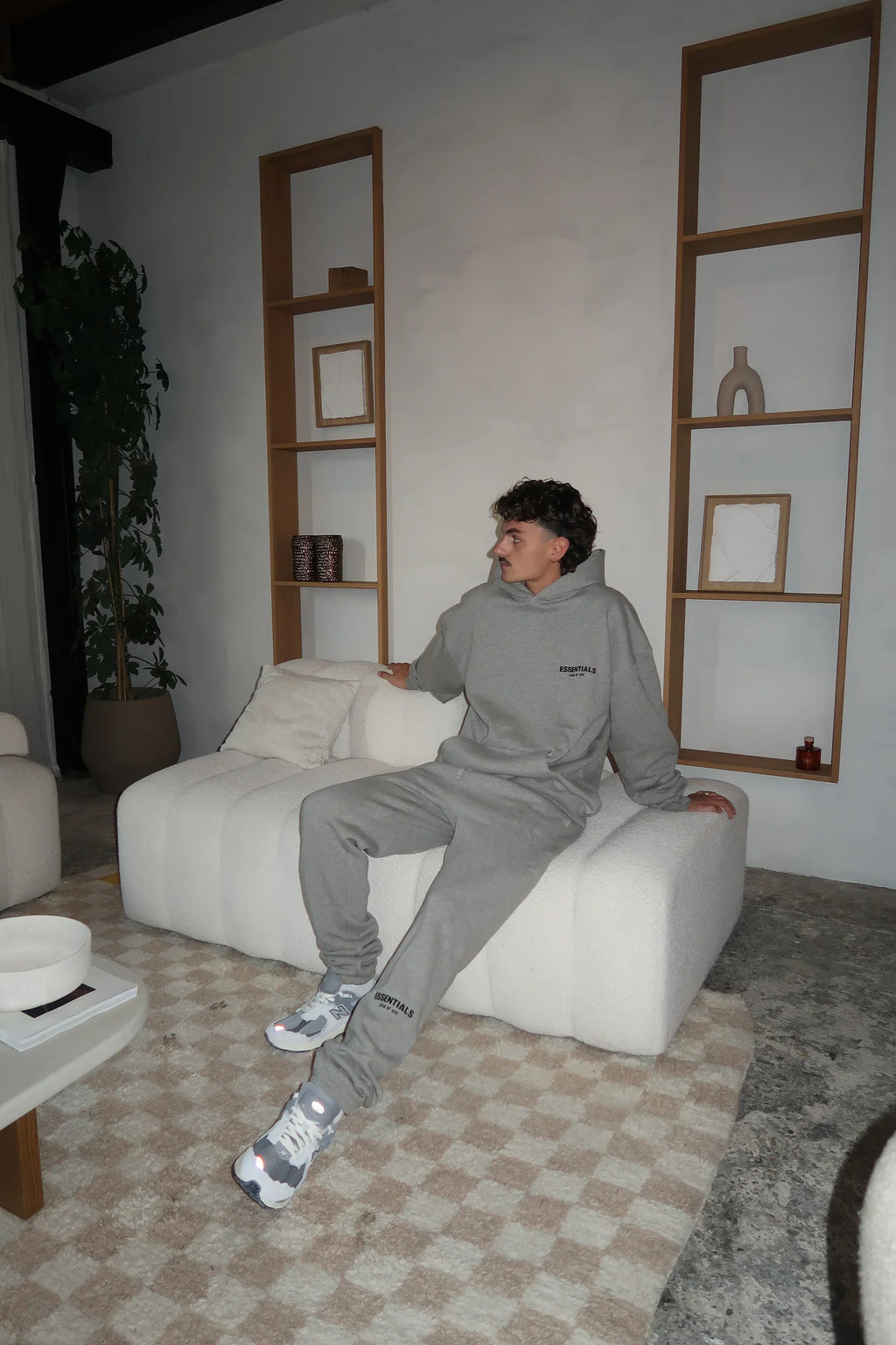 Fear of God Essentials Dark Oatmeal Komplettset