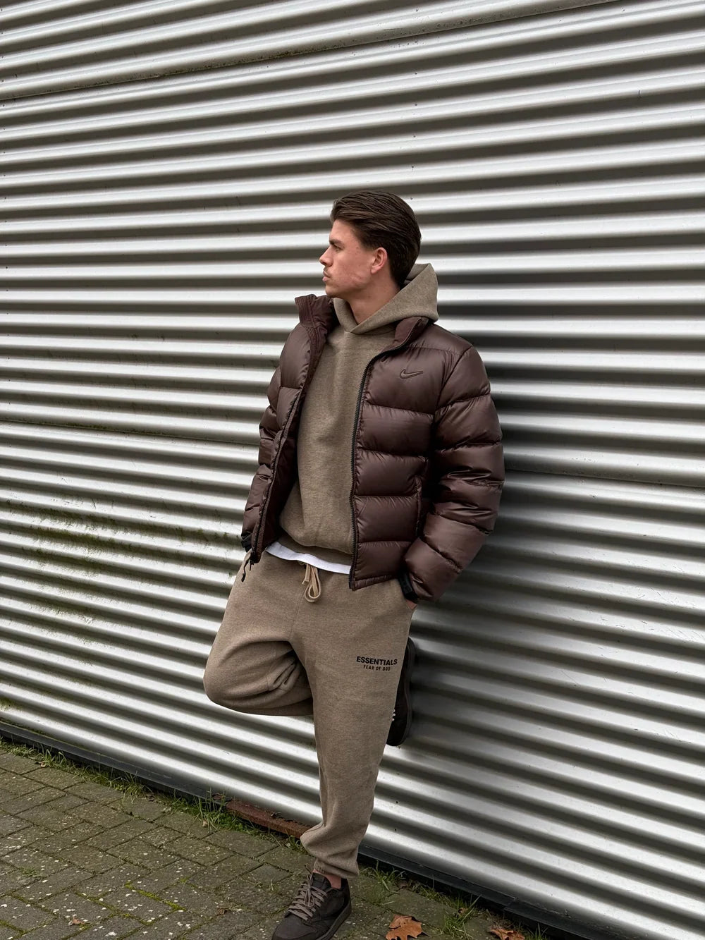 NOCTA Sunset Stepp Jacke Baroque Braun