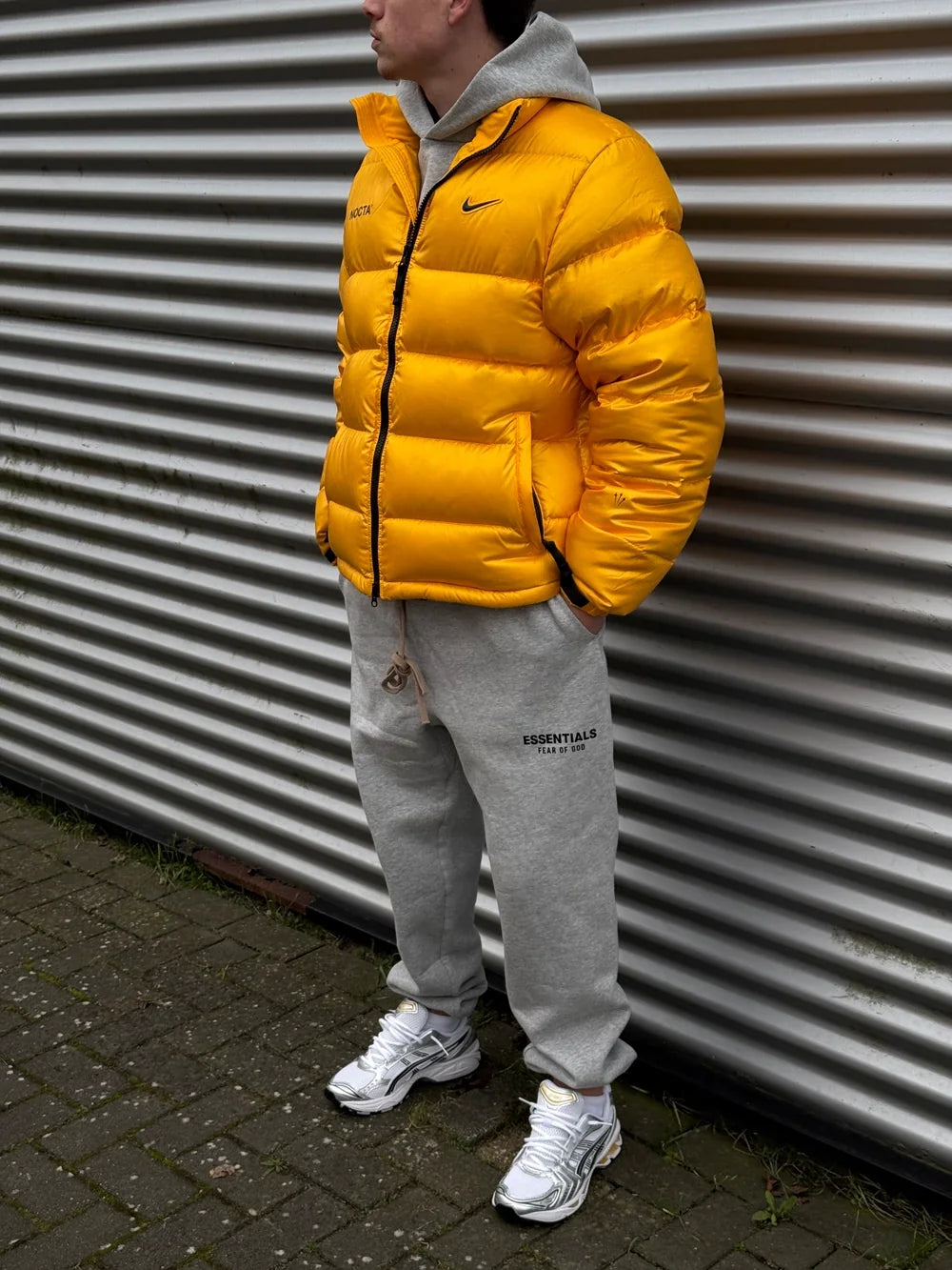 NOCTA Sunset Stepp Jacke Gelb