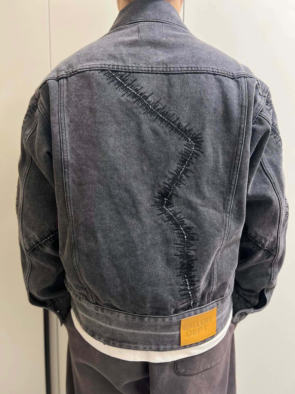 Gallery Dept. Scar And Y Vintage Denim Jacke