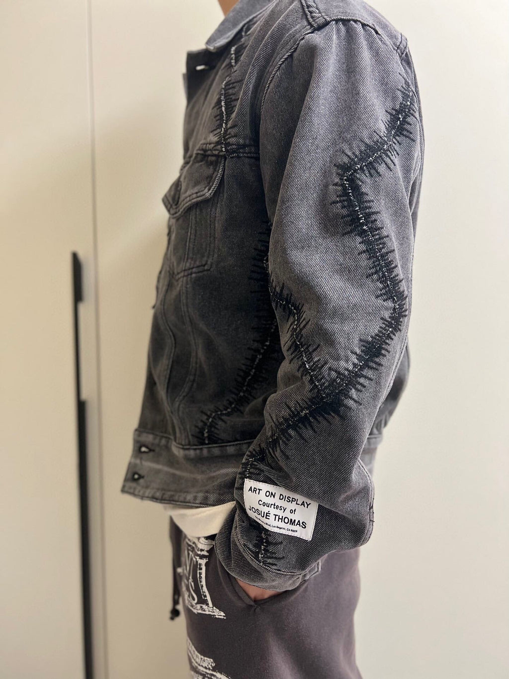 Gallery Dept. Scar And Y Vintage Denim Jacke
